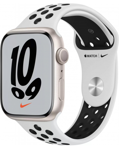 Apple Watch Nike Series 7 GPS 45mm MKNA3 Starlight