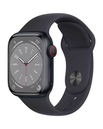 Apple Watch Series 8 41mm MNHV3 GPS + LTE Midnight Aluminum Case