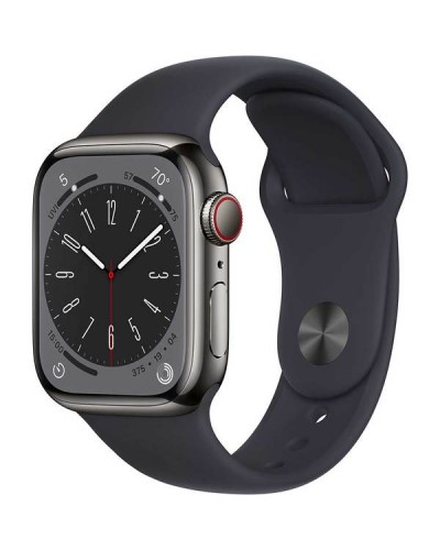 Apple Watch Series 8 41mm MNJJ3 GPS + LTE Graphite S. Steel Case
