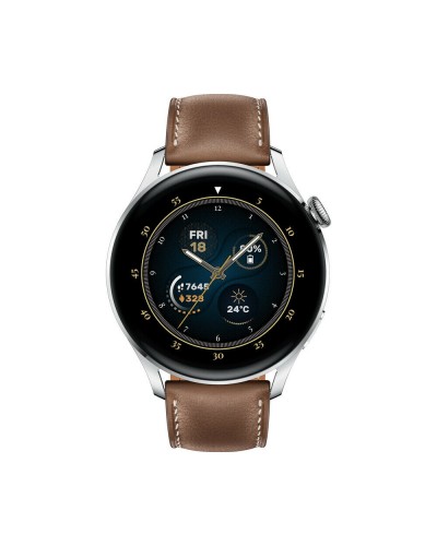 HUAWEI Watch 3 Classic Edition Brown Leather Strap