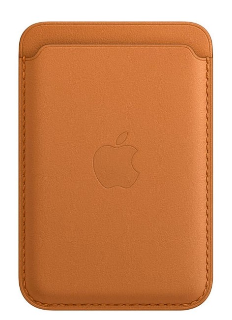 iPhone Leather wallet with MagSafe Brown