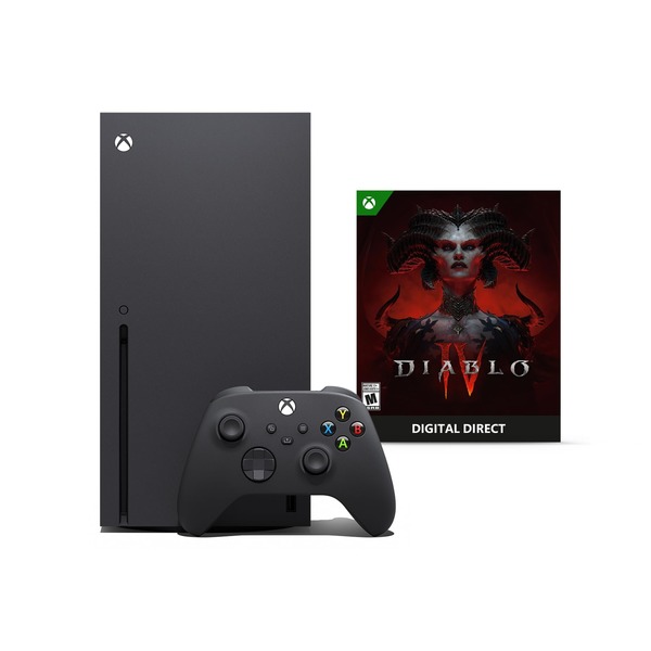 Xbox Series X 1TB Black + Diablo IV Bundle