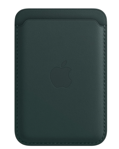 iPhone Leather wallet with MagSafe Forest Green