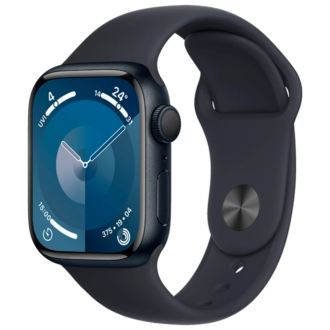 Apple Watch Series 9 GPS 41mm MR8X3 Midnight Aluminium Case Midnight Sport Band M/L