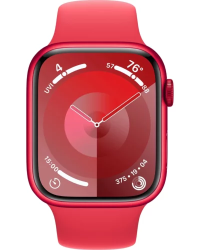 Apple Watch Series 9 GPS 45mm MRXJ3 (PRODUCT) RED Aluminium Case, (PRODUCT)RED Sport Band S/M