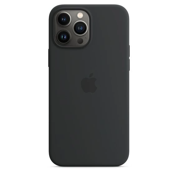 Original iPhone 13 Pro Max Silicone Case Midnight