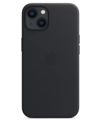 Original iPhone 13 Leather Case Midnight