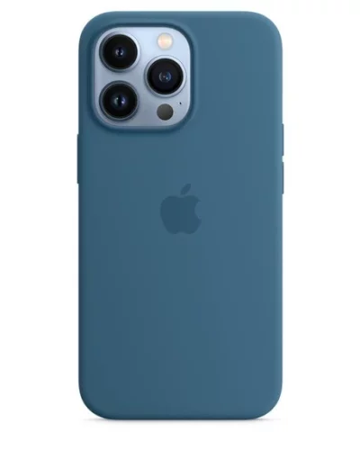 Original iPhone 13 Pro Silicone Case Blue Jay