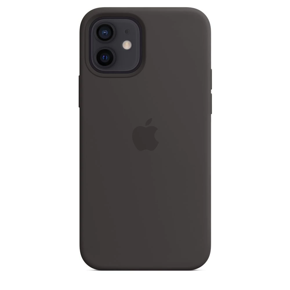 Original iPhone 12/12 Pro Silicone Case Black
