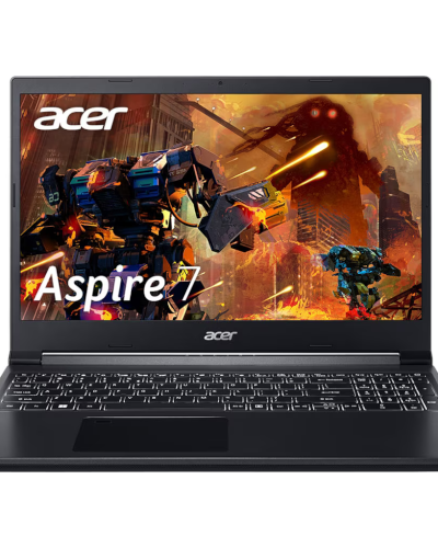 ACER Aspire 7 A715-43G-R9R0 15,6″ (Ryzen 7-5825U / 8GB / 512GB /  RTX 3050 Ti 4GB) No OS, Black