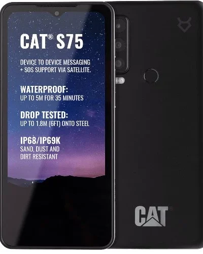 Cat S75 Dual 6/128GB Black