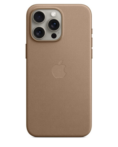 Original iPhone 15 Pro Max Fone Woven Case Taupe