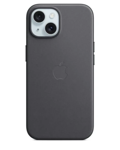 Original iPhone 15 Fine Woven Case Black