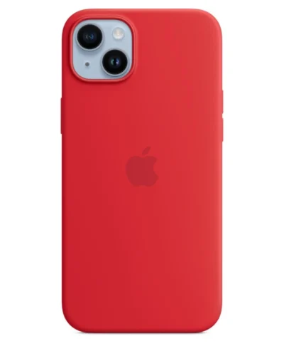 Original iPhone 14 Plus Silicone Case Red