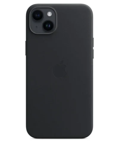 Original iPhone 14 Leather Case Midnight