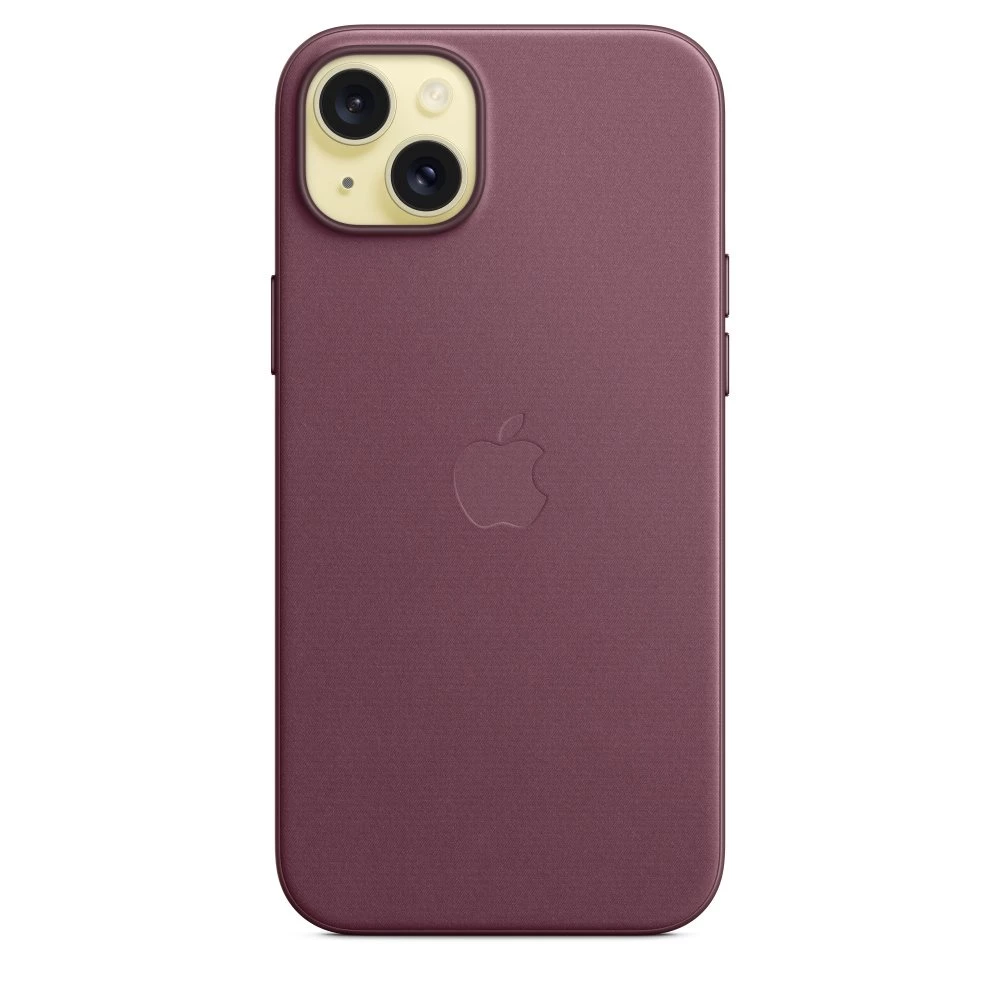 Original iPhone 15 Fine Woven Case Mulberry