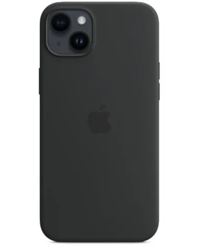 Original iPhone 14 Plus Silicone Case Midnight