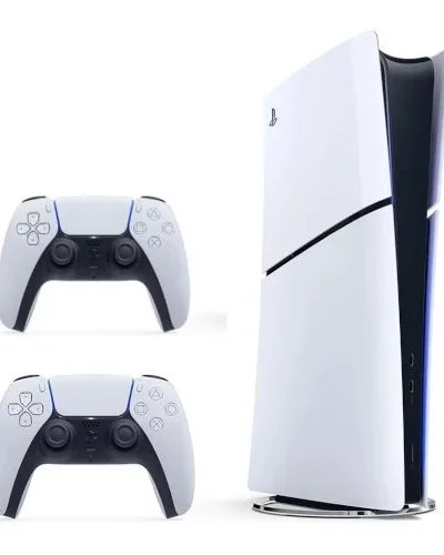 Sony PlayStation 5 Slim Digital Edition 1Tb White + SONY PS5 Dualsense Wireless
