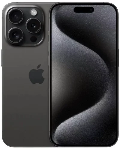 iPhone 15 Pro 128GB Dual Sim Black Titanium