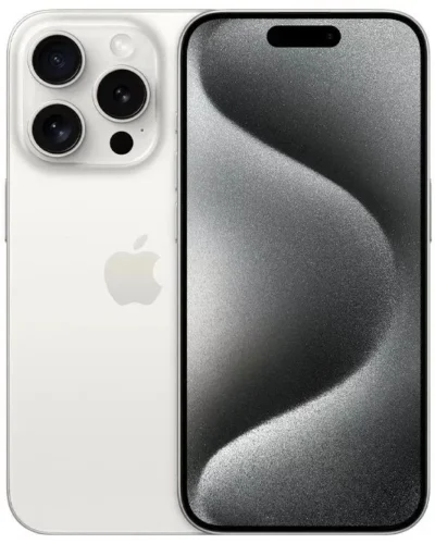 iPhone 15 Pro Max 256GB Dual Sim White Titanium