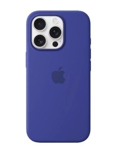 Original iPhone 16 Pro Max Silicone Case with MagSafe Ultramarine