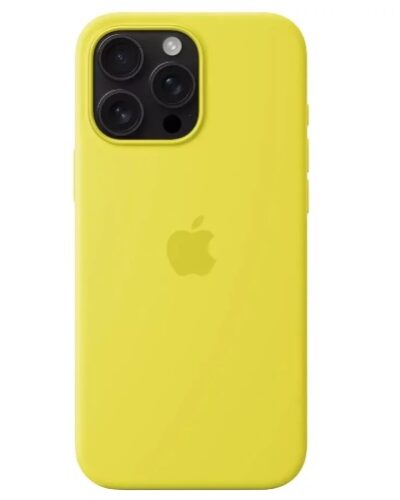 Original iPhone 16 Pro Max Silicone Case with MagSafe Star Fruit