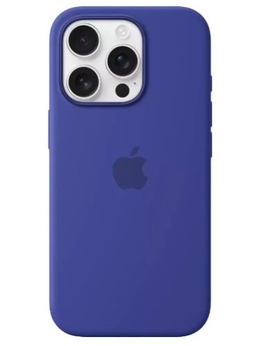 Original iPhone 16 Pro Silicone Case with MagSafe Ultramarine