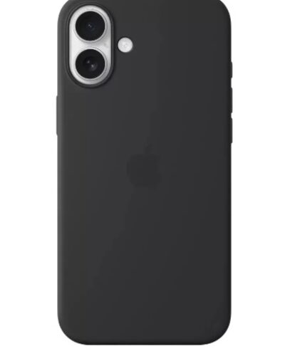 Original iPhone 16 Plus Silicone Case with MagSafe Black