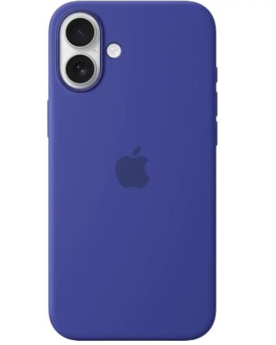 Original iPhone 16 Plus Silicone Case with MagSafe Ultramarine