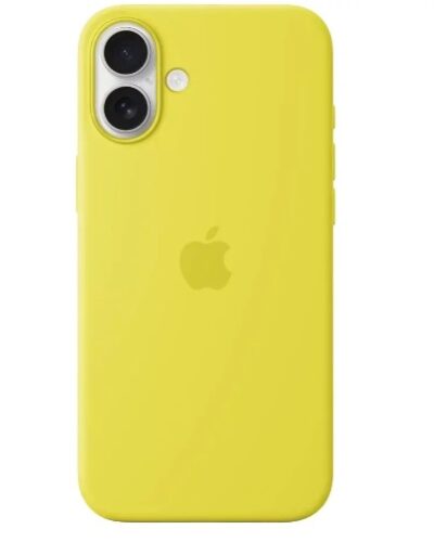 Original iPhone 16 Plus Silicone Case with MagSafe Star Fruit