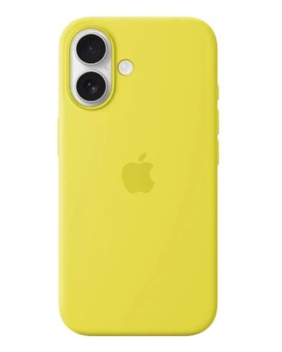 Original iPhone 16 Silicone Case with MagSafe Star Fruit