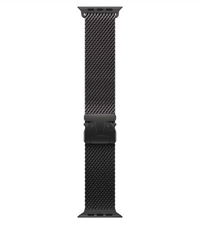 Apple Milanese Loop 49mm MXKG3 Black Titanium – M