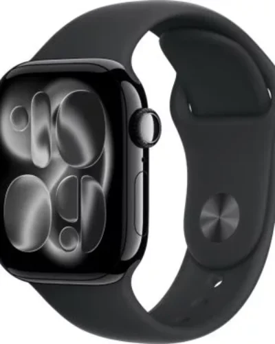 Apple watch Series 11 GPS + LTE 46mm MFCA4 Space Grey Aluminium Case with Black Sport Band – M/L