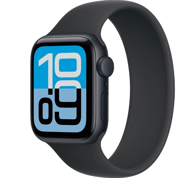 Apple Watch SE 3 (2025) GPS + LTE  44mm MEPJ4 Midnight Aluminum Case with Midnight Sport Band M/L