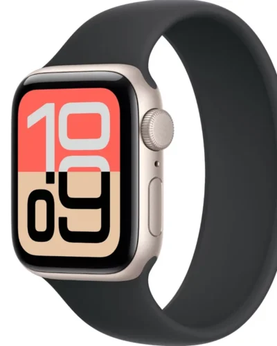 Apple Watch SE 3 (2025) GPS 40mm MEH54 Starlight Aluminum Case with Starlight Sport Band M/L