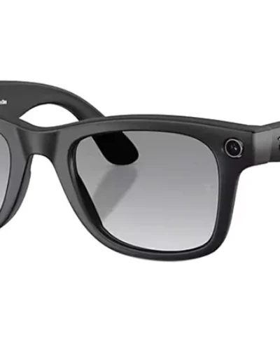 Ray-Ban Meta Wayfarer Shiny Black, G-15 Green RW4012 Gen.2 155-L