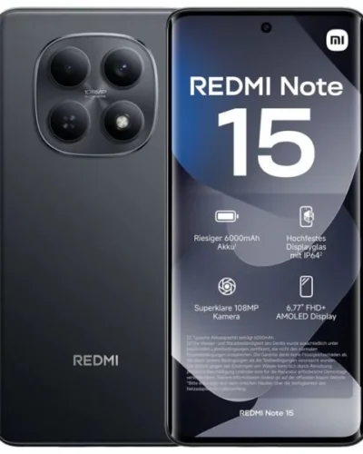 Xiaomi Redmi Note 15 12/512GB Black
