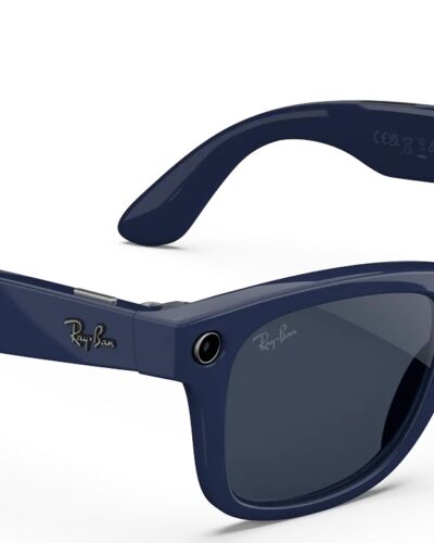 Ray-Ban Meta Wayfarer Gen 2 Shiny Cosmic Blue RW4012 Transitions Sapphire (601/1M 50-22)
