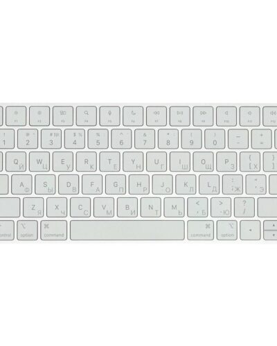 Apple Magic Keyboard with Touch ID, White Bluetooth MXCK3