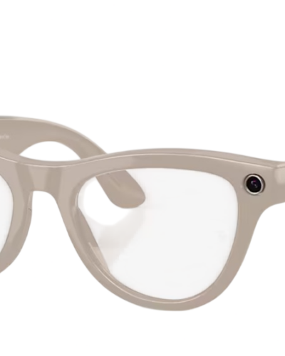 Ray-Ban Meta Skyler Shiny Chalky Gray Frame, Transitions Sapphire  RW4014  Gen 2, 52-20