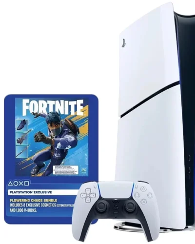 Sony Playstation 5 Slim Disc Edition + Flowering Fortnite